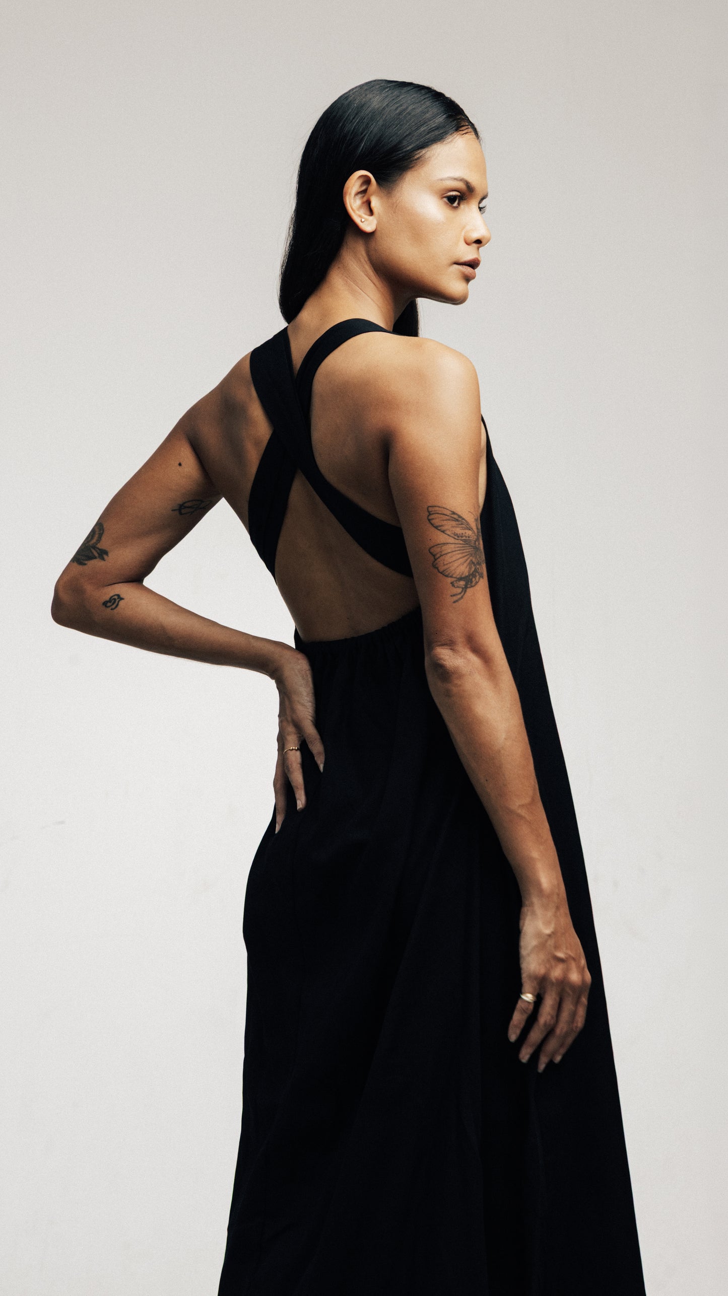 THE MA HALTER DRESS
