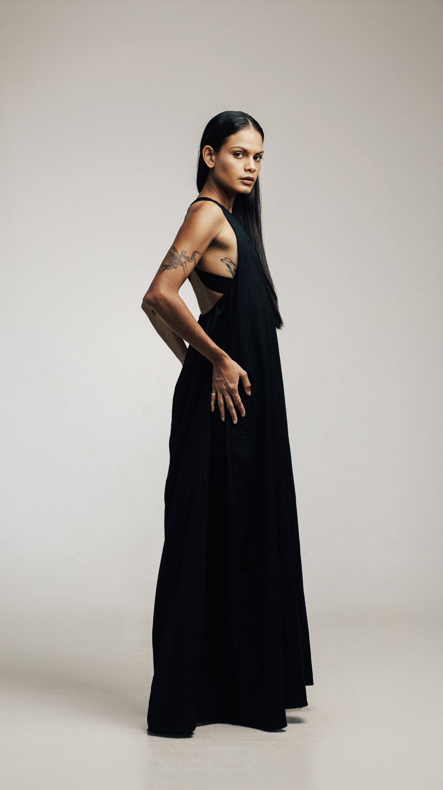 THE MA HALTER DRESS