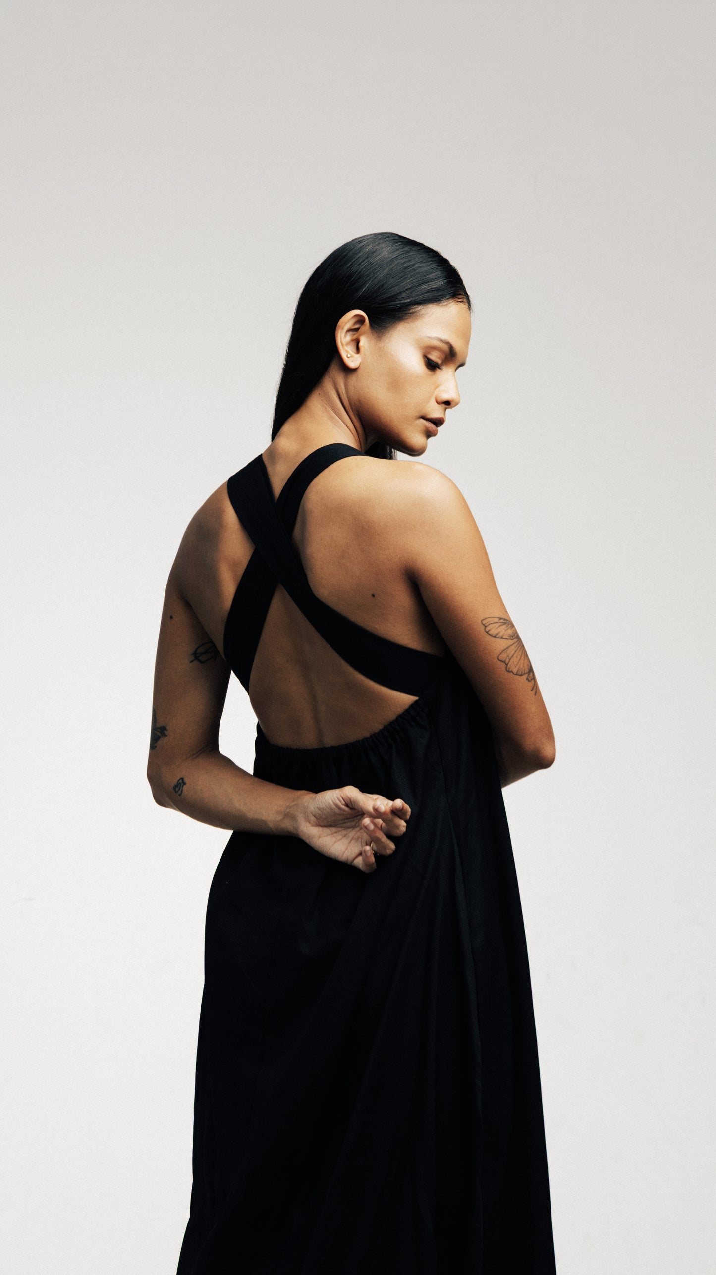 THE MA HALTER DRESS