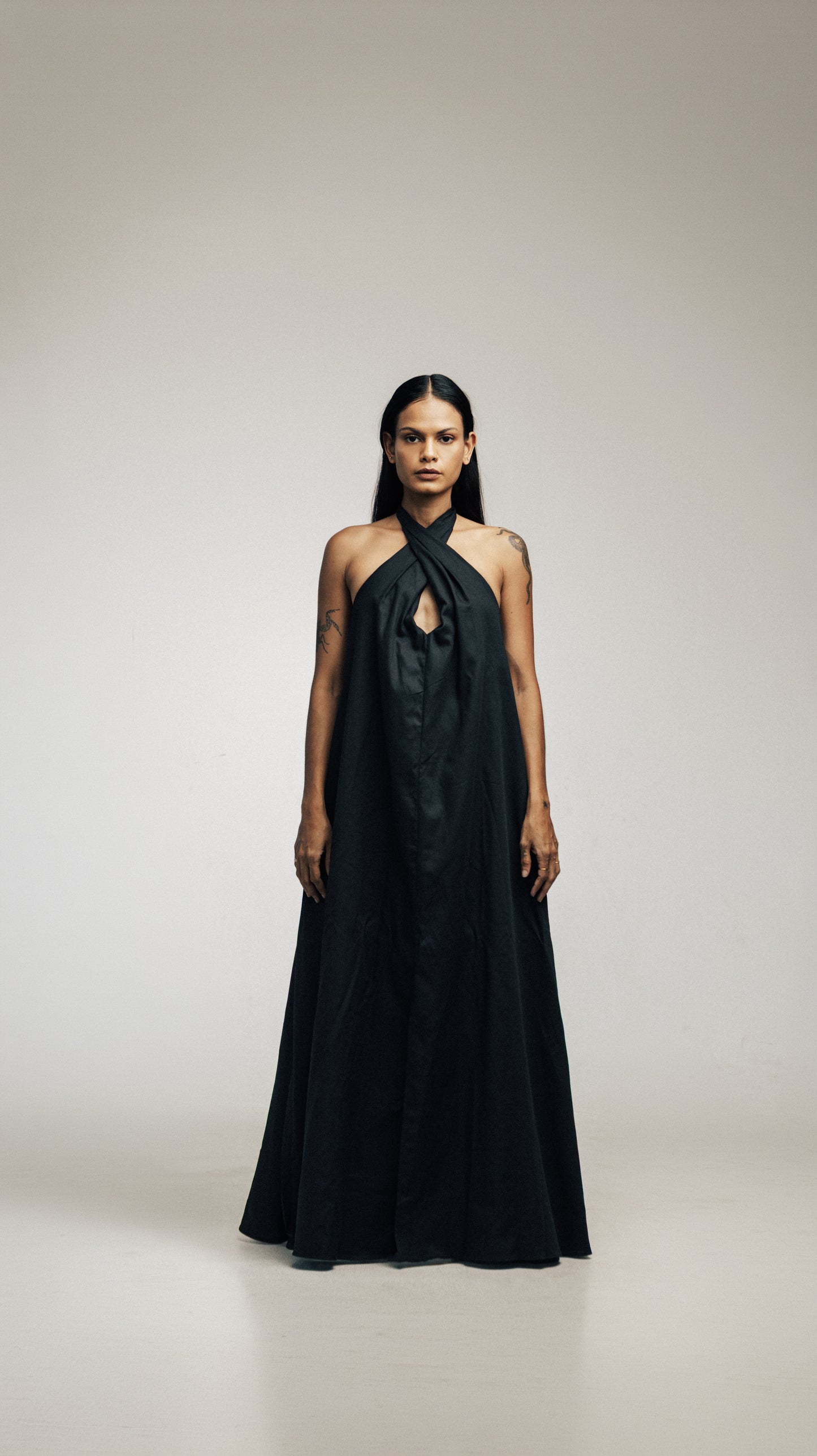 THE MA HALTER DRESS