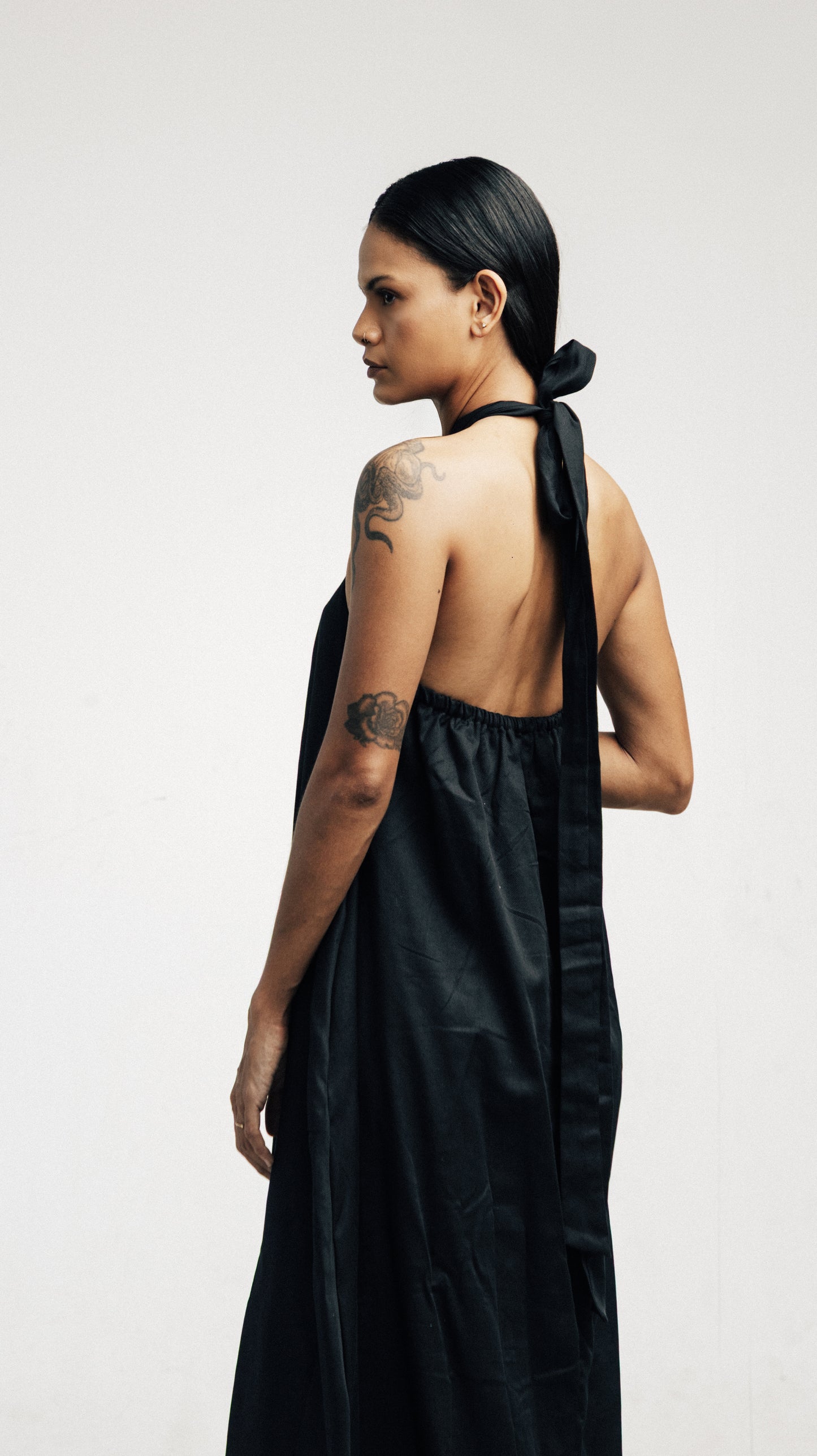 THE MA HALTER DRESS